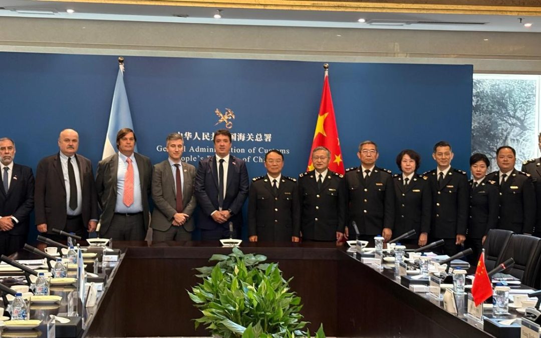 Autoridades nacionales se reunieron con los funcionarios de la Aduana China y se avanzó en la firma de protocolo por menudencias