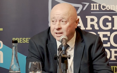 Daniel Urcía disertó en el 3º Congreso Federal Argentina Agrega Valor en Origen donde analizó lo que pasa con la producción, el consumo y las exportaciones de las cadenas cárnicas