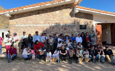 Los alumnos de la escuela salteña Dr. Francisco J. Ortiz ganaron el Primer Premio Provincal del Concurso Fans de la Carne Vacuna que organizó el IPCVA