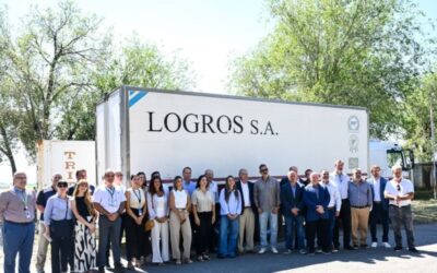 El frigorífico Logros exportó por primera vez Portugal desde el aeropuerto de Córdoba